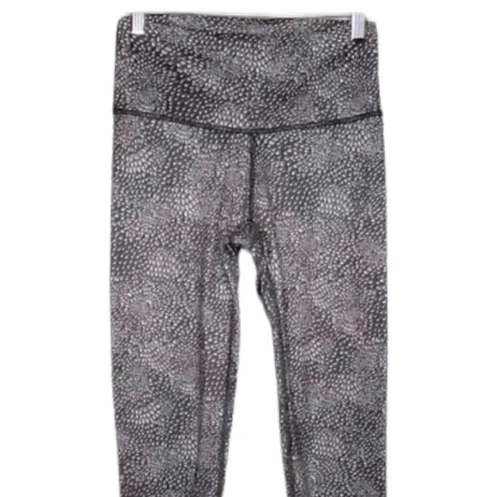 Aerie Chill Play Move Gray Printed Stretch Active Leggings XS